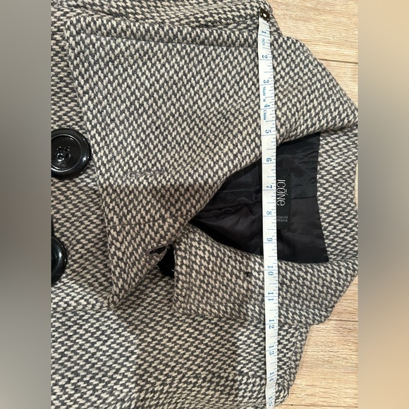 Icone Wool Blend Double Breasted PeaCoat - Picture 11 of 16